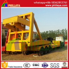 Steering Extendable Equipment Transport Wind Power Leaf Hydraulic Trailer
